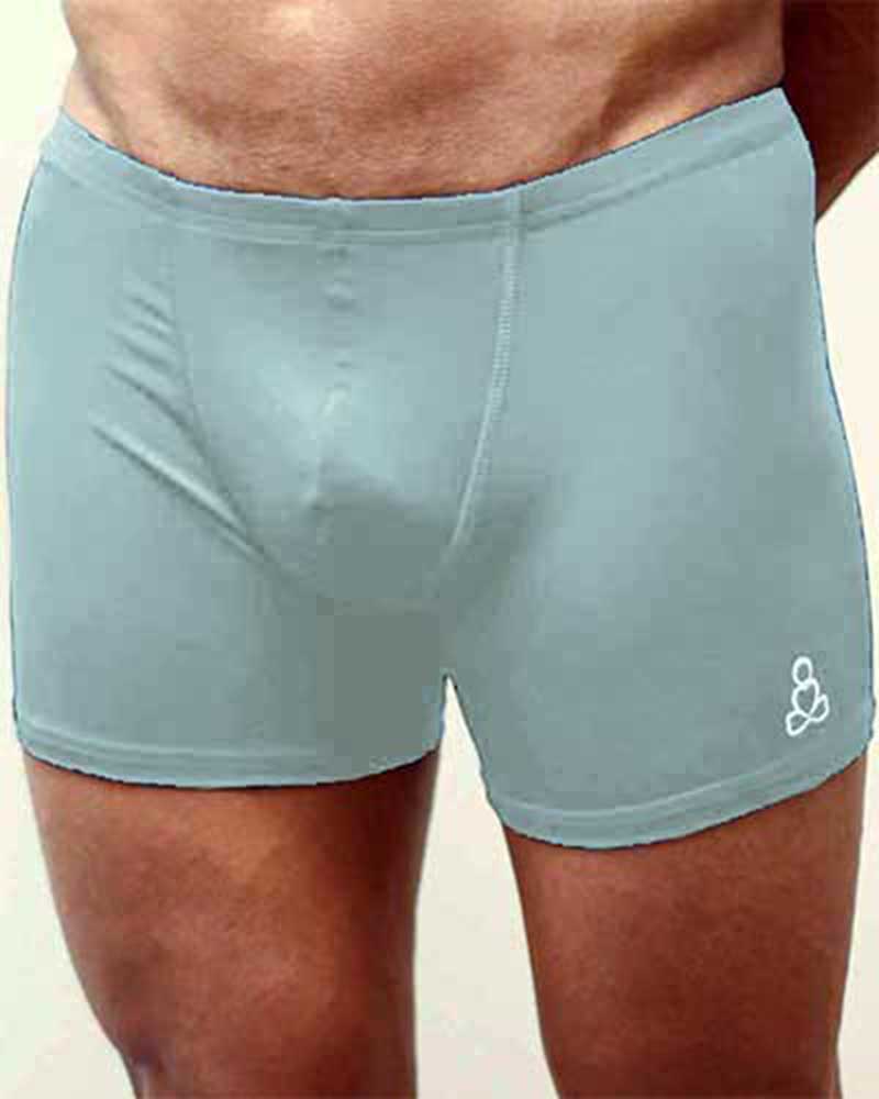 Shorts-yoga-chaud-Padmasana-Bleu-Poudre-Supplex