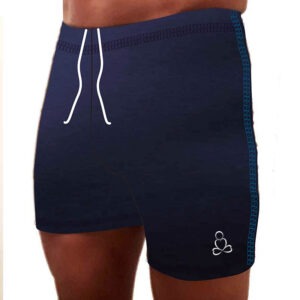 Shorts-de-yoga-chaud-Tadasana-pour-hommes-Marine-Bleu